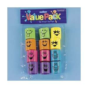  Goofy Smile Face Magic Springs (6 dozen)   Bulk: Toys 