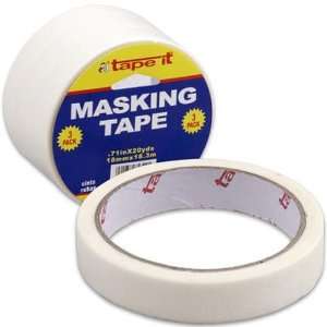  Macking Tape, 3 Pack .71 X20 Case Pack 36
