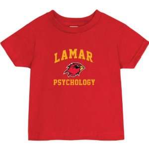  Lamar Cardinals Red Baby Psychology Arch T Shirt: Sports 