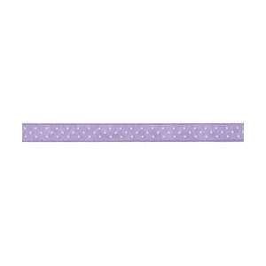   X50 Yards Lavender W/White Dots JD3/8 05 Arts, Crafts & Sewing
