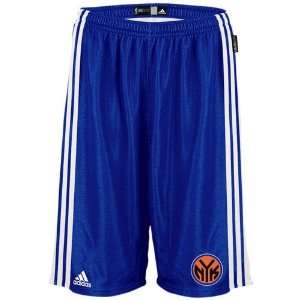 Adidas New York Knicks Royal Blue Perfect Mesh Shorts:  