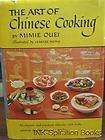   Chinese Cooking by Mimie Ouei Illustrated Cookbook Recipes 1961 Book