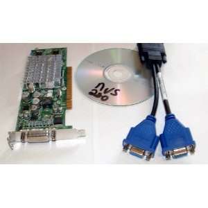   64MB Dual VGA Low Profile SFF PCI Video Graphics Card Electronics
