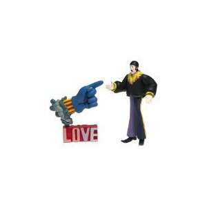   Beatles Yellow Submarine John with Glove and Love Base Toys & Games