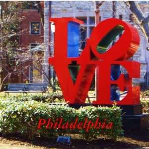  Philadelphia LOVE magnet: Home & Kitchen