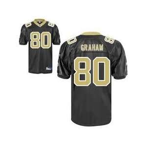  Reebok Jimmy Graham New Orleans Saints Black Authentic 