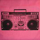 Pink Conion Boombox ~TOTE BAG~ ghetto blaster c 100f