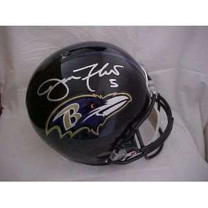 Joe Flacco Hand Signed Autographed Full Size Baltimore Ravens Riddell 