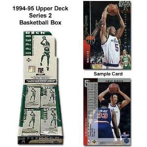 Upper Deck 1994 95 NBA Series Two Unopened Trading Card Box:  