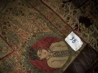 antique LAVAR KERMAN carpet ca 1870s  