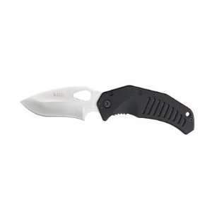  5.11 Tactical LMC Folding Knife Black Plain Recurved Tanto 