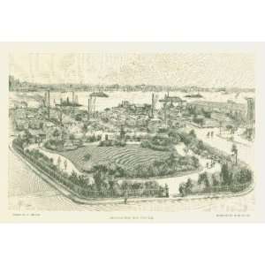  1892 Small Parks New York City Jeanette Park Abingdon 