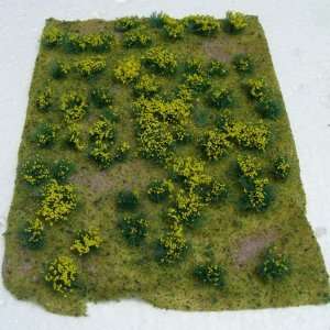  JTT Scenery Products 95605 Flowering Meadow, Yellow 5x7 
