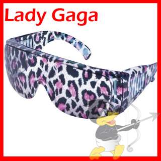 Lady Gaga Glasses Sunglasses Pink Leopard / Lace Prints  