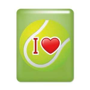  iPad Case Key Lime I Love Tennis 