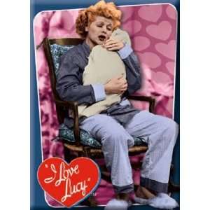    I Love Lucy Lucy With LiL Ricky Magnet 25196LU: Kitchen & Dining