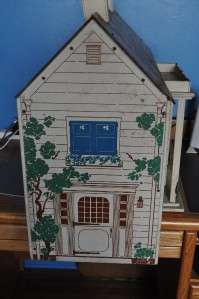 1940s Keystone Colonial Dollhouse 6 Rooms Staircase  