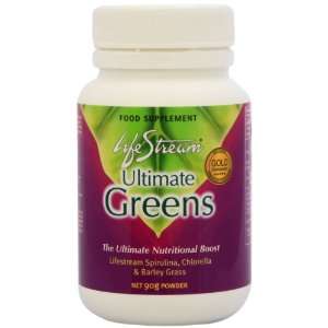  Lifestream Ultimate Greens Powder 90g Health & Personal 