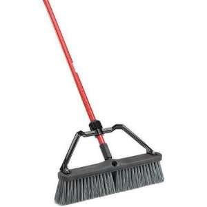  LIBMAN 826 Push Broom,Rough Surface,18 in. W Health 