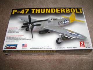 Lindberg P 47 THUNDERBOLT Aircraft Model Kit 1/48 NEW  