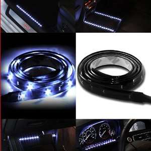  WHITE LED Lighting Strip Sticker 120cm (48in) long with 60 
