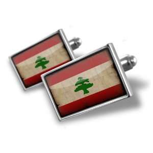  Cufflinks Lebanon Flag   Hand Made Cuff Links A MANS 