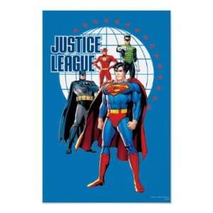  Justice League Global Heroes Poster