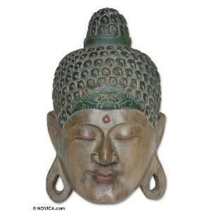 Buddha with Flower, mask