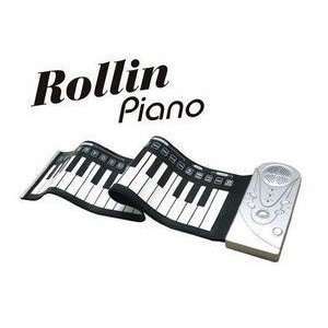   rollin Roll Up Electronic Keyboard Piano Organ: Musical Instruments