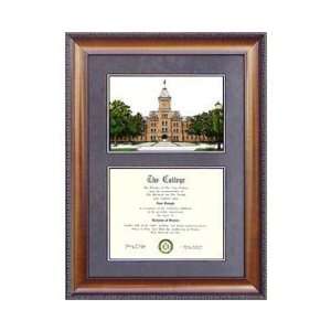  Ohio State University Suede Mat Diploma Frame with 