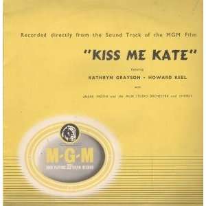    SOUND TRACK OF MGM FILM LP (VINYL) UK MGM KISS ME KATE Music