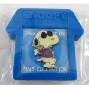  Peanuts Snoopy Koro Koro Cloisonne Pin Joe Cool Snoopy 