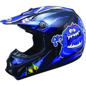  GMax Youth GM46Y Kritter II Helmet   Youth Small/Blue 