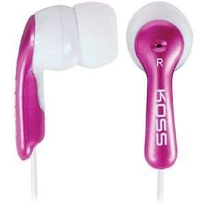    Mirage Pink Lightweight Earbud Stereophone Musical Instruments