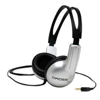  Koss UR18 Collapsible Home Headphones Silver Finish, and W 