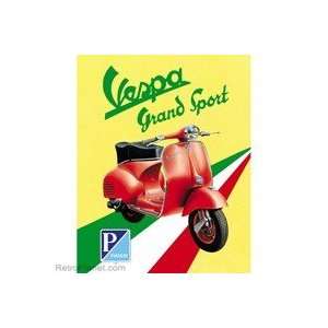 Vespa Grand Sport Scooter Magnet:  Home & Kitchen