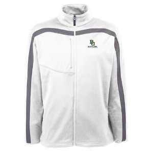   Baylor Bears NCAA Viper Mens Full Zip Sports Jacket (White): Sports