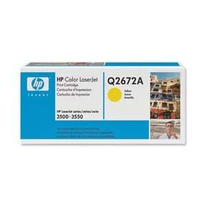   Q2672A Yellow Print Cartridge in Retail Packaging Electronics