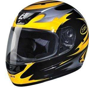  Z1R Stance Vertigo Helmet   X Small/Yellow Automotive
