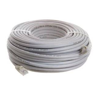 100FT CAT5 CAT5e RJ45 PATCH ETHERNET NETWORK CABLE 100 FT WHITE