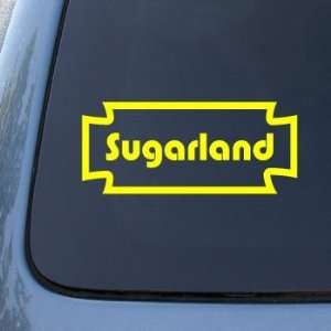 SUGARLAND   Country Music Sugar Land   Vinyl Car Decal Sticker #1874 