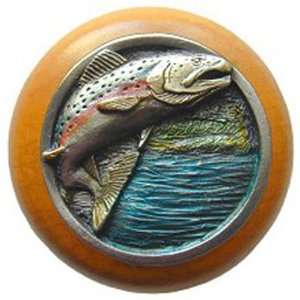 Notting Hill DH Leaping Trout/Maple (NHW708M PHT)   Pewter Hand Tinted