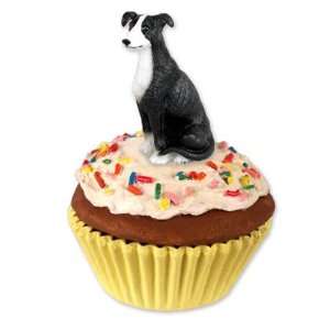  Greyhound PupCake Dog Trinket Box   Black: Home & Kitchen