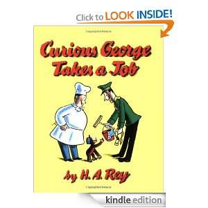 Curious George Takes a Job (Read Along Book & CD): H. A. Rey:  