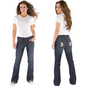   Boston Red Sox Womens Denim Jeans   by Alyssa Milano: Sports