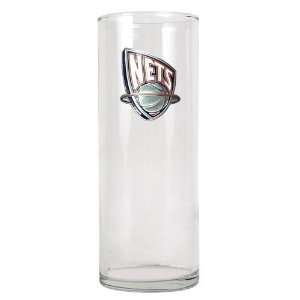  New Jersey Nets NBA 9 Flower Vase   Primary Logo Sports 