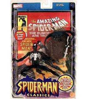   man Classics BLACK COSTUME SPIDER MAN 6 Action Figure (2000 Toy Biz