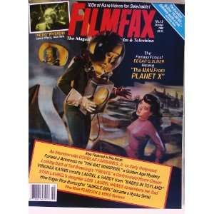   Filmfax Magazine #12 Oct. 1988 The Man From Planet X 