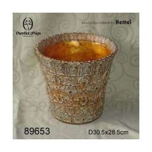  Decorative Golden Interior Vase REDGL89653: Home & Kitchen