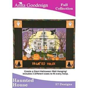  Anita Goodesign Haunted House (57 Designs) Arts, Crafts & Sewing